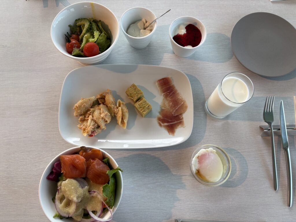 朝食プレート